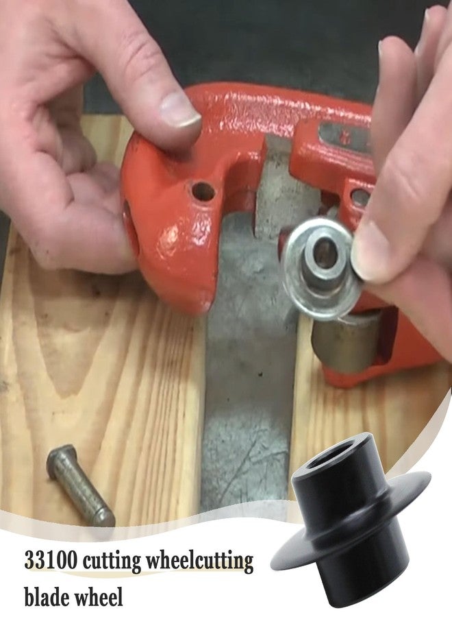 KAZFFD 33100 Pipe Cutter Replacement Wheel (Set of 2) - For Ridgid Heavy Duty Pipe Cutters 1A, 2A, 42A, 202, 360, 820, 364, 732 & Model F-514 - Image 5